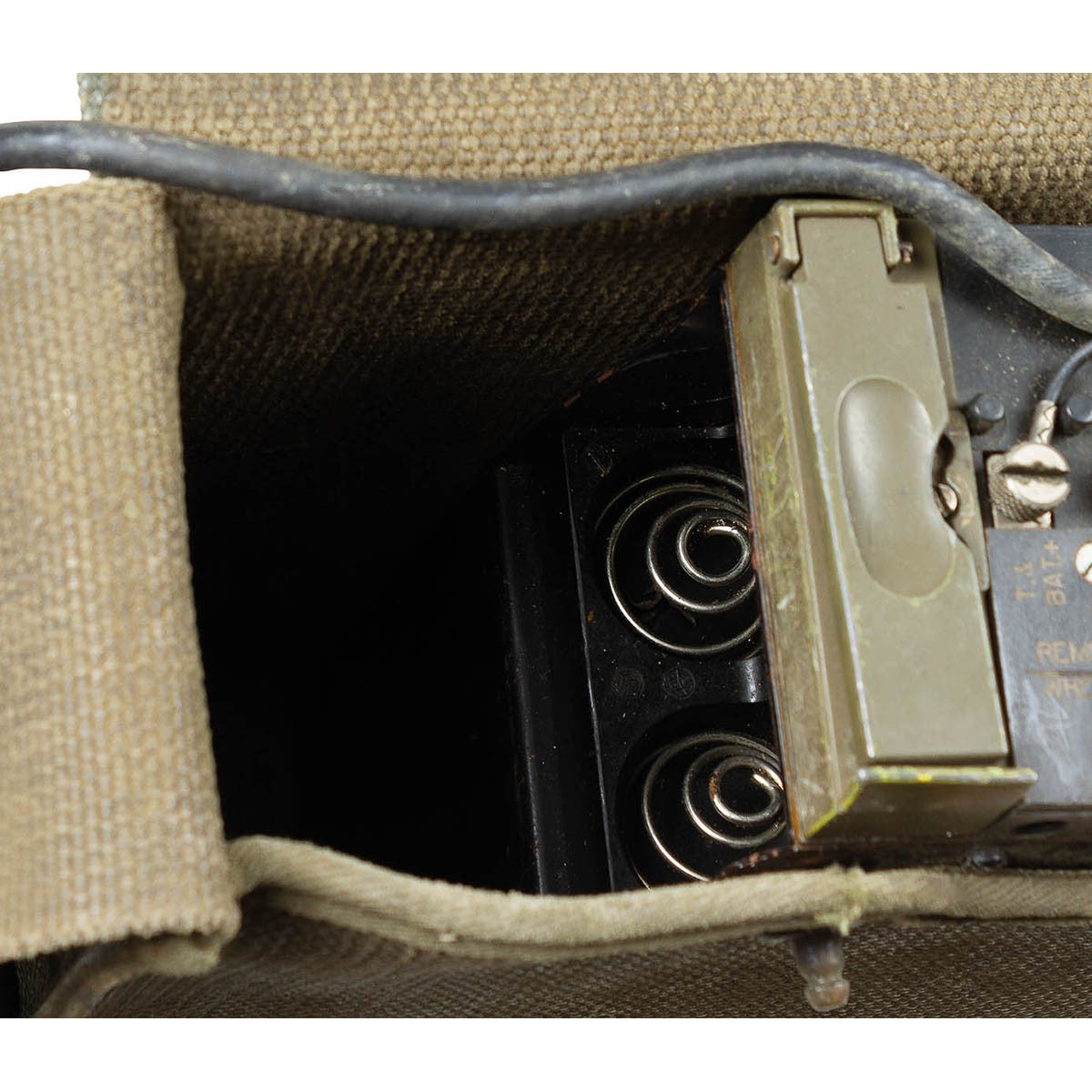 Ex Army Surplus US Field Phone EE-8 With Cotton Case