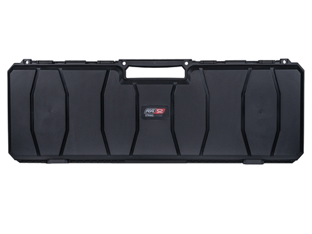Strike Systems Poly Hard Rifle Case Padded 100cm Airsoft Storage Transport Black