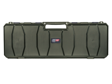 Strike Systems Poly Hard Rifle Case Padded 100cm Airsoft Storage Transport Green