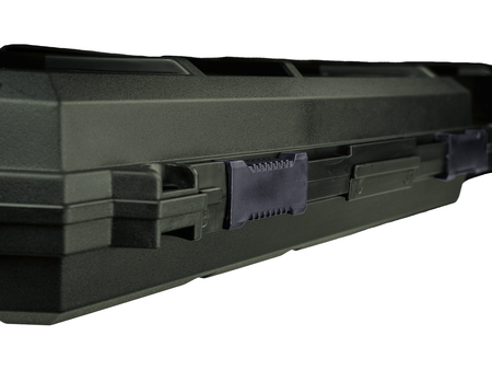 Strike Systems Poly Hard Rifle Case Padded 100cm Airsoft Storage Transport Green