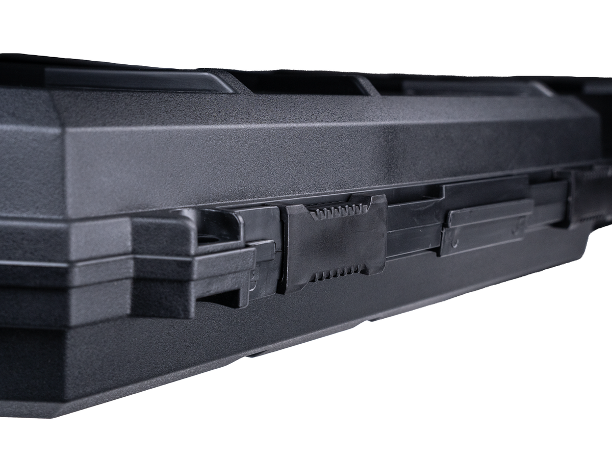 Strike Systems Poly Hard Rifle Carry Case Foam 88cm Black Range Airsoft Airgun