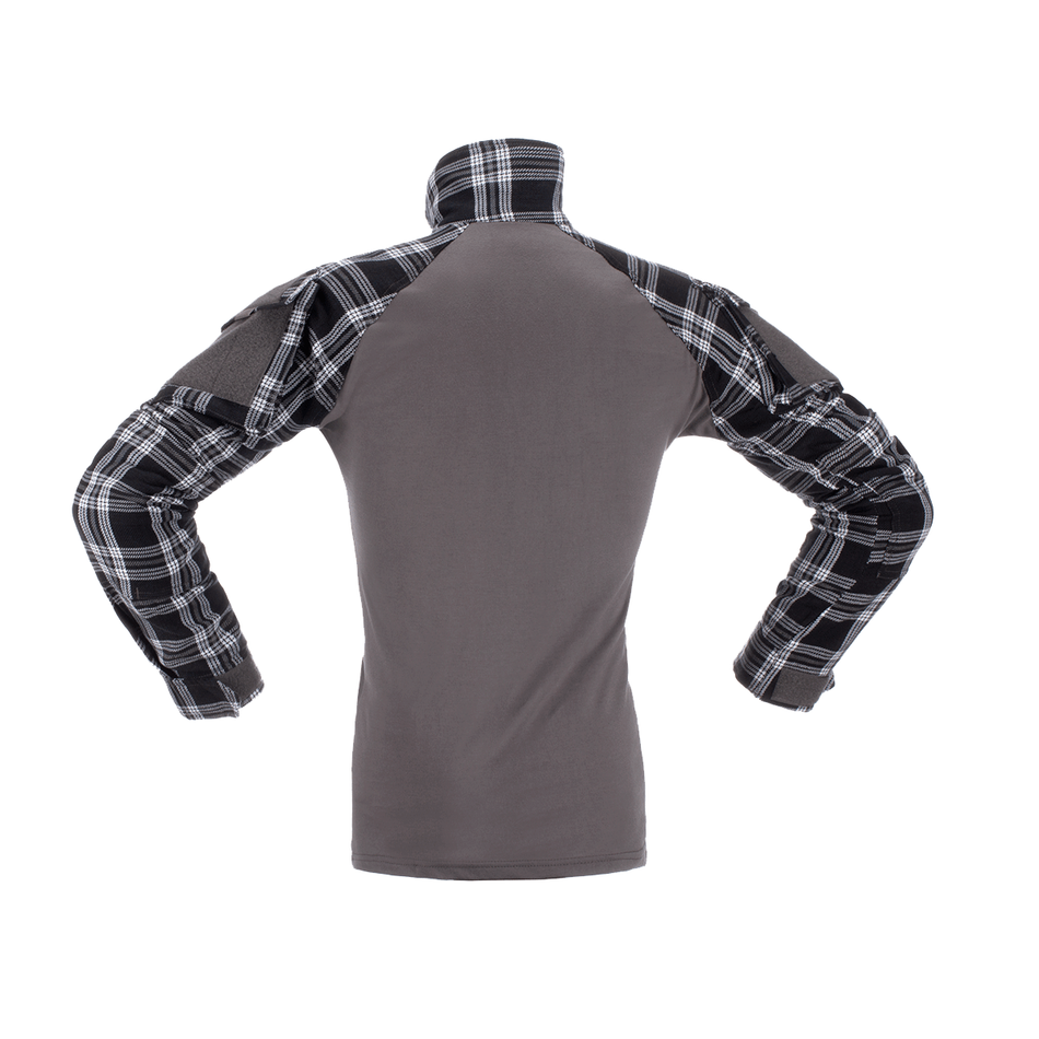 Invader Gear Flannel Combat Ubacs Shirt Black
