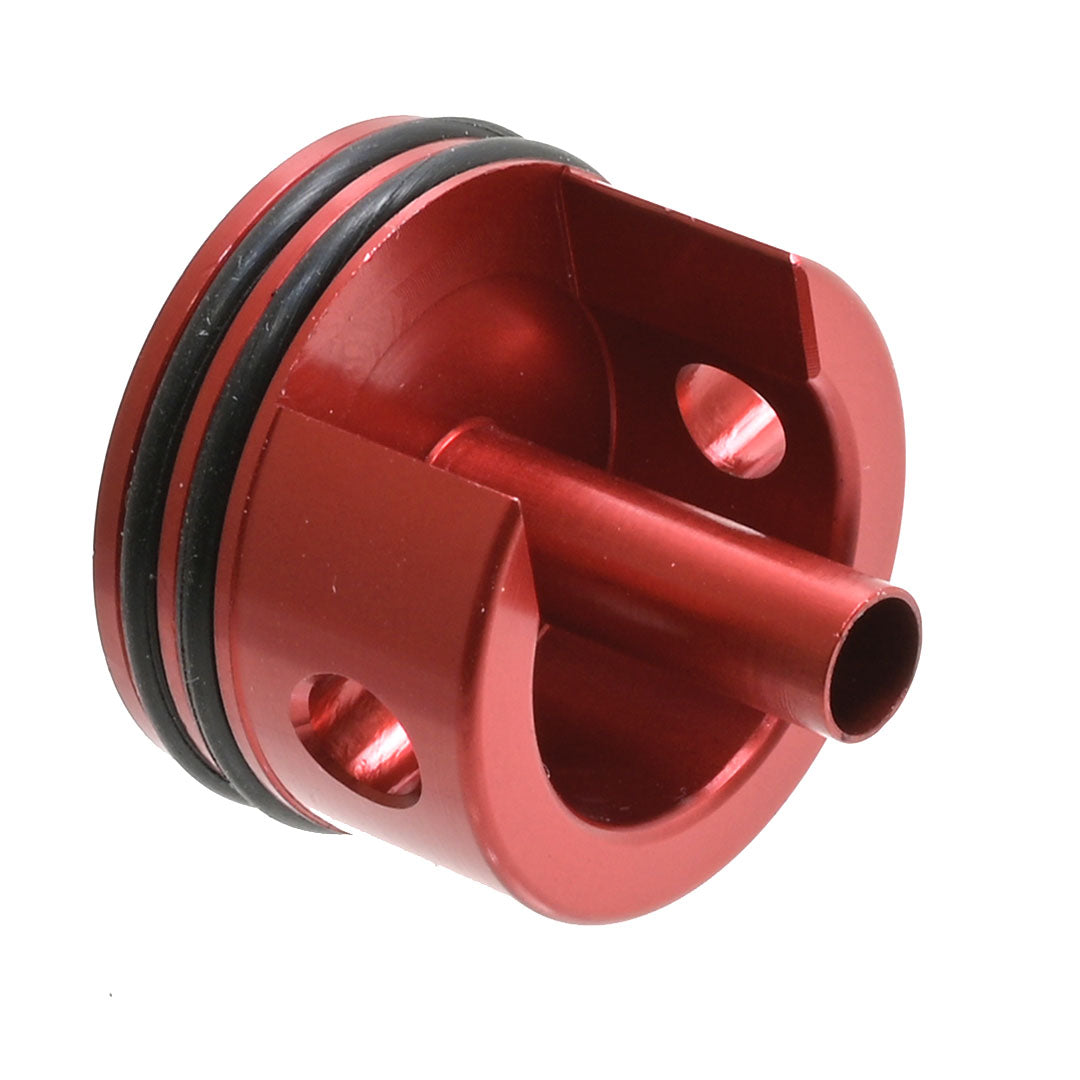 Rocket Airsoft Silent Type Mushroom Cylinder Head Red V2