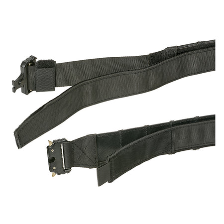 8 Fields Laser Cut Molle Tactical Duty Range Belt QR Black