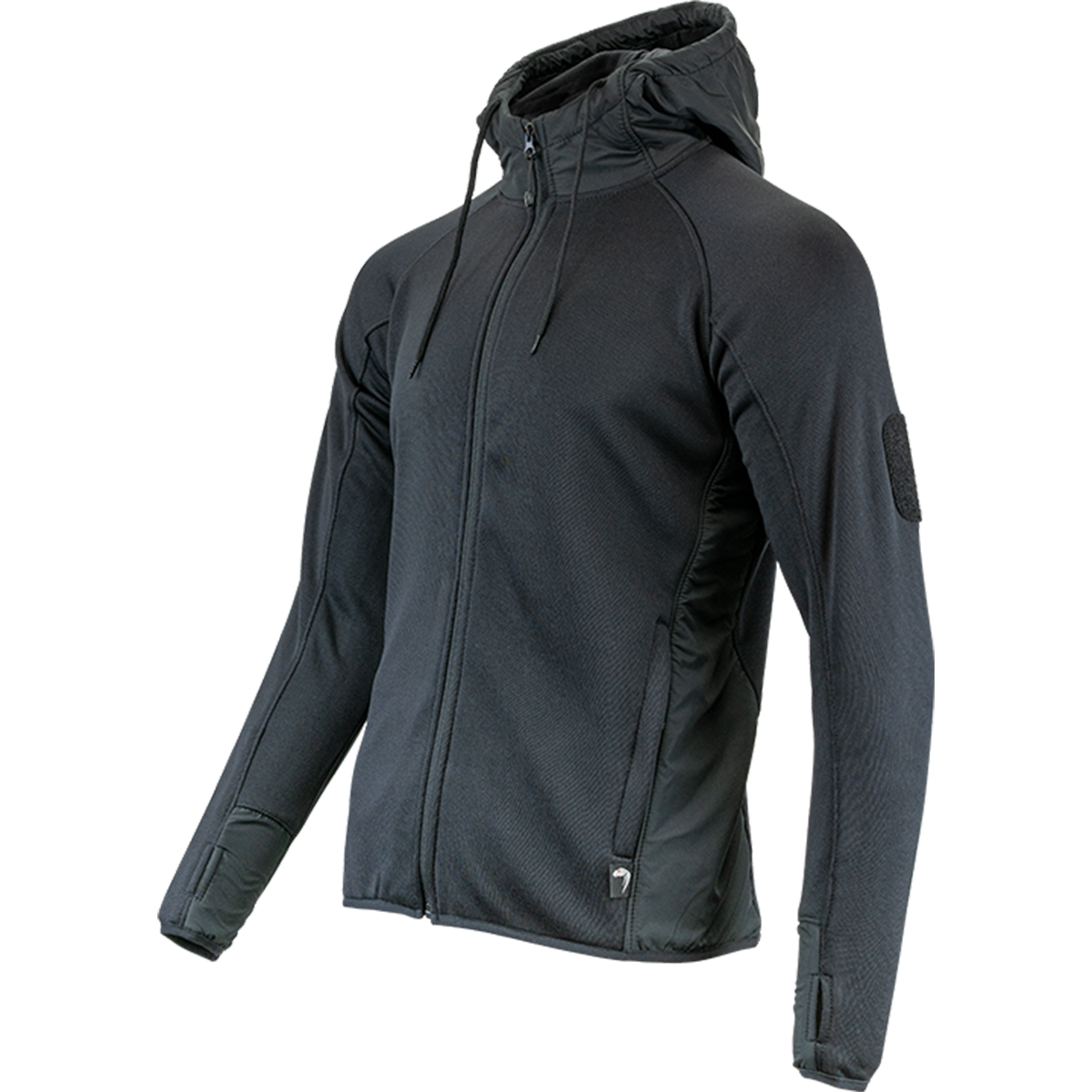 Viper Mens Storm Hoodie Jacket Black