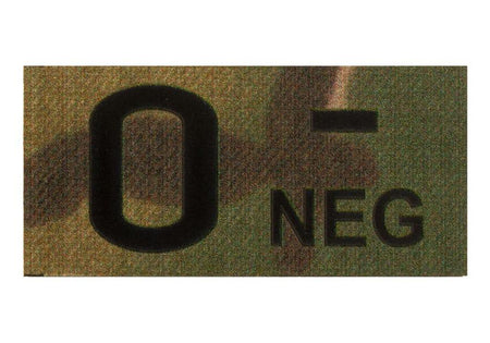 Claw Gear IR Blood Group Patch Multicam 