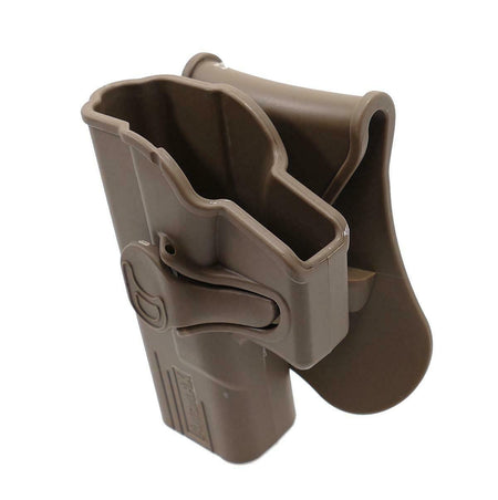 Amomax Retention Holster Glock 19/23/32 L/H FDE 