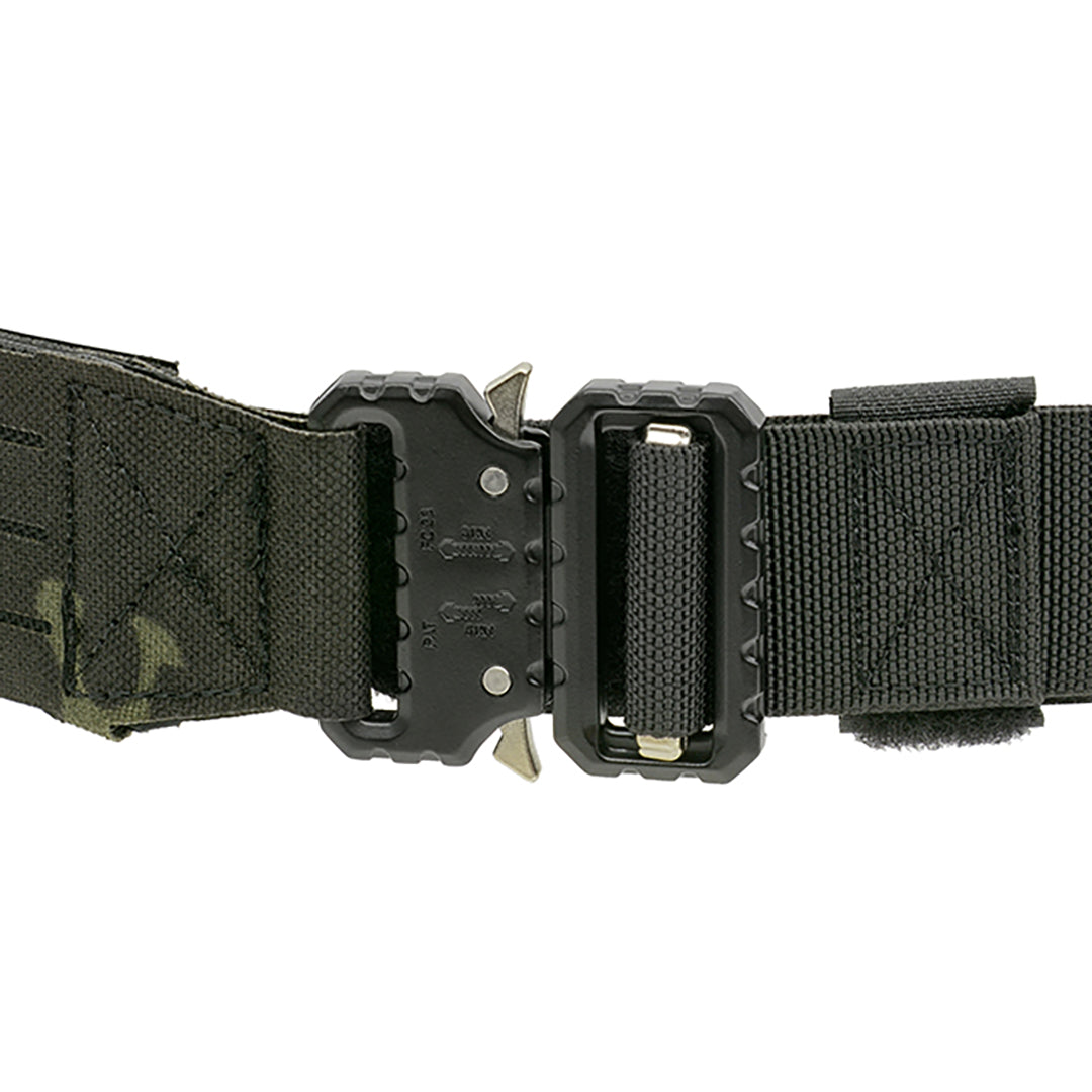 8 Fields Laser Cut Molle Tactical Duty Range Belt QR CP Night Camo