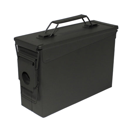MFH US Ammo Box Metal M19A1 cal. 50mm Small OD Green