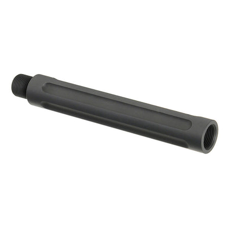 Slong Outer Barrel Extension Fluted Black 116mm 14mm CCW 