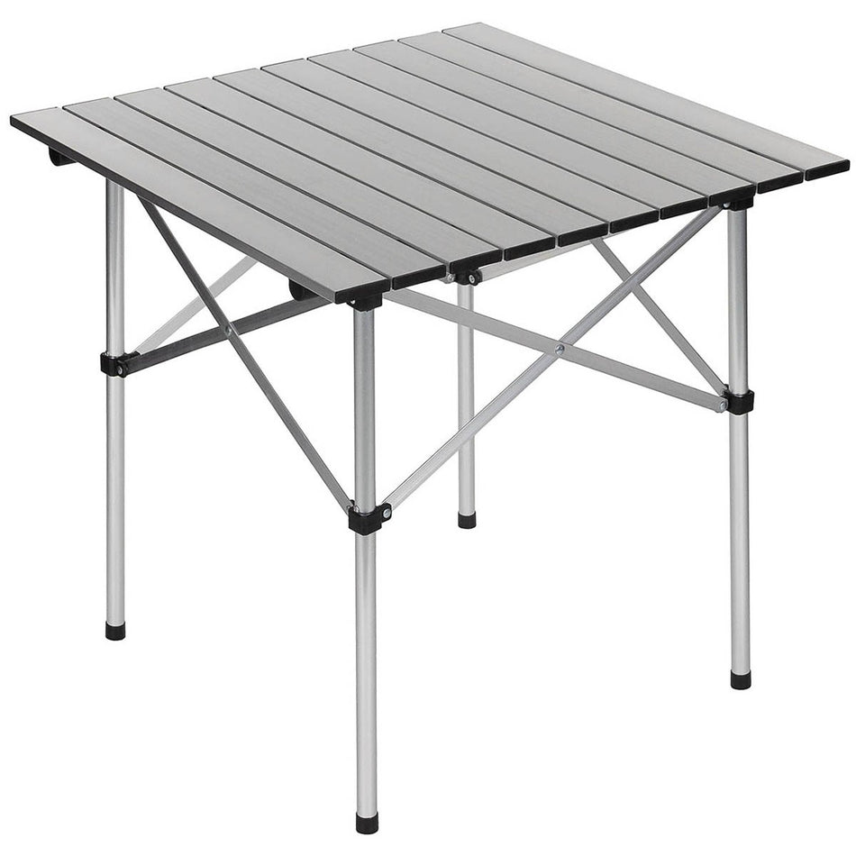 MFH Camping Roll Up Table Aluminium Foldable Frame