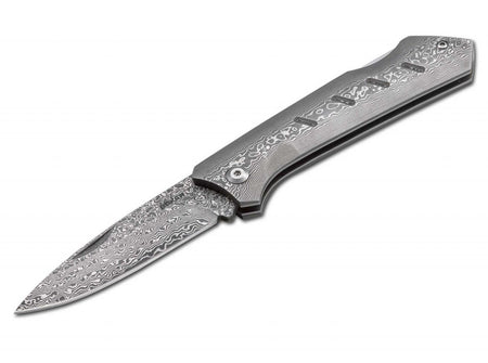 Böker Plus Damascus Dominator Pocket Pen Knife