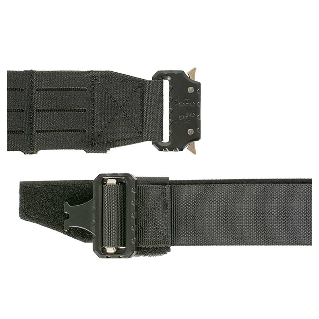 8 Fields Laser Cut Molle Tactical Duty Range Belt QR Black