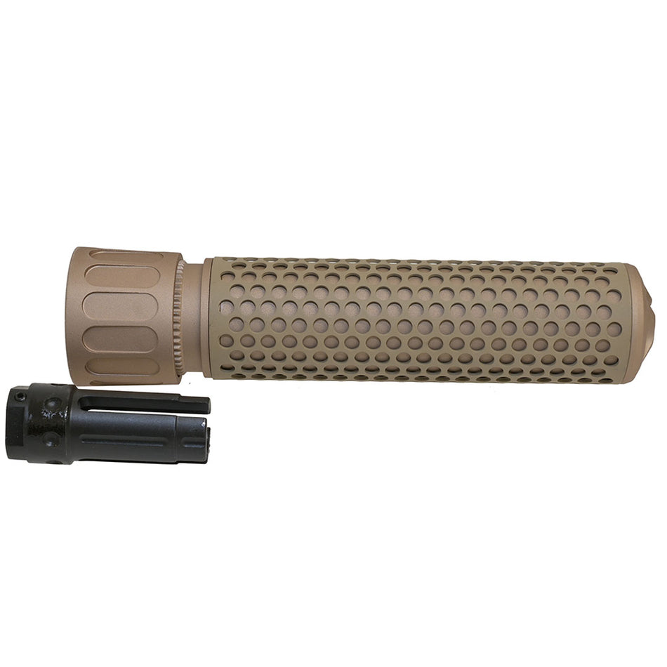SHS Socom KAC Quick Detach Barrel Extension Silencer Dark Earth 175mm  
