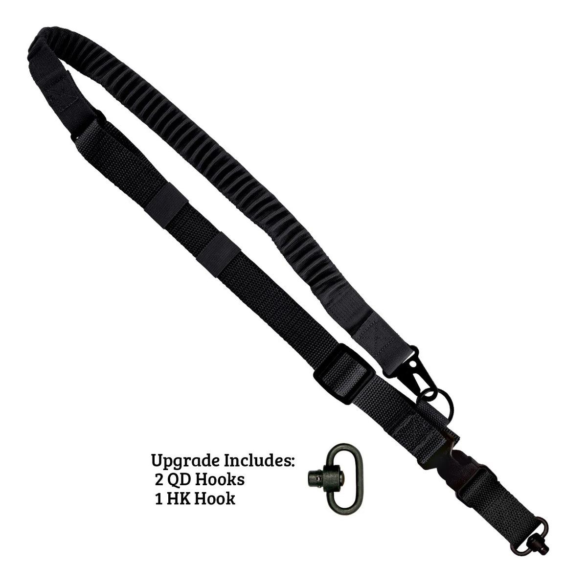 United States Tactical C3: 2-to-1 Point Shock Rifle Sling Black