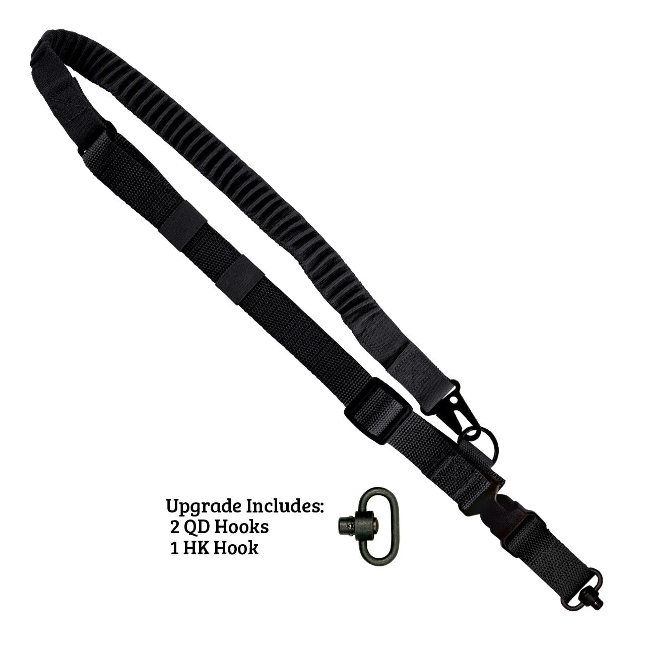 United States Tactical C3: 2-to-1 Point Shock Rifle Sling Black