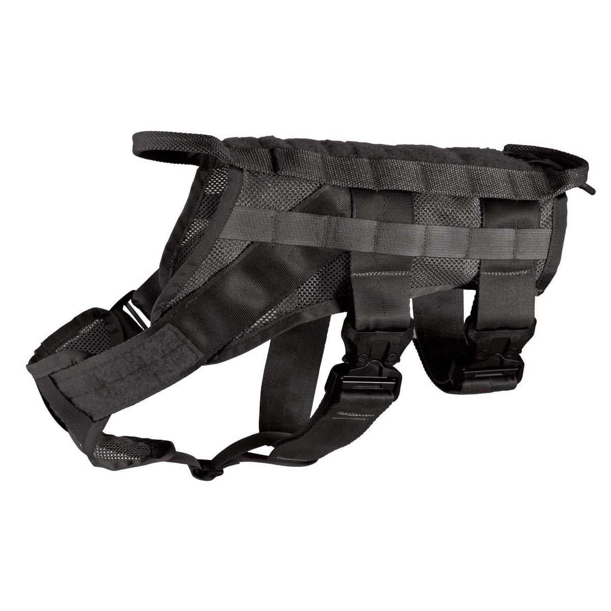 United States Tactical Patriot K9 Dog Vest Harness Black