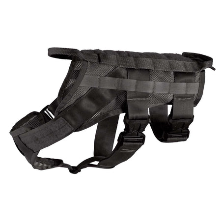 United States Tactical Patriot K9 Dog Vest Harness Black