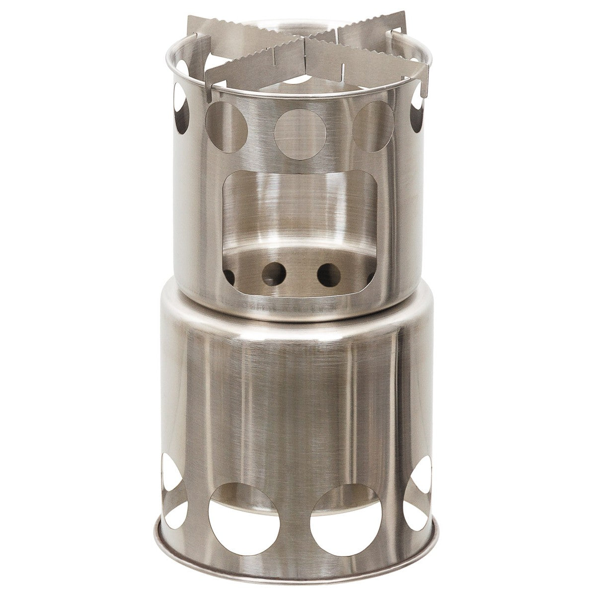 Fox Outdoors Travel Camping Stove Cook Set Stainless Steel
