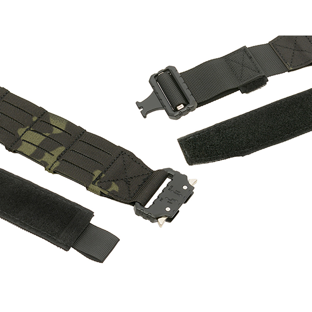 8 Fields Laser Cut Molle Tactical Duty Range Belt QR CP Night Camo
