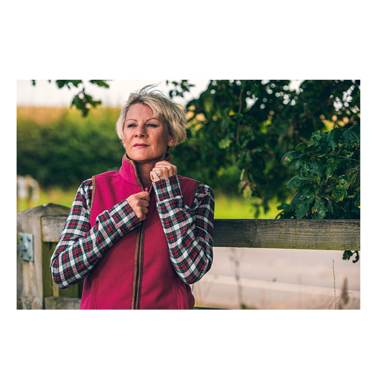 Jack Pyke Ladies Countryman Fleece Gilet Roselle