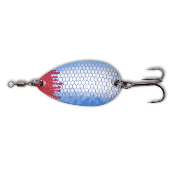 Magic Trout Small Blade Spoon UV Active Silver/Blue 3.5 cm Fishing Lure