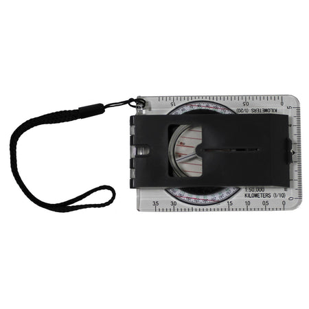 MFH Pocket Professional Compass Transparent Plastic Body Clear