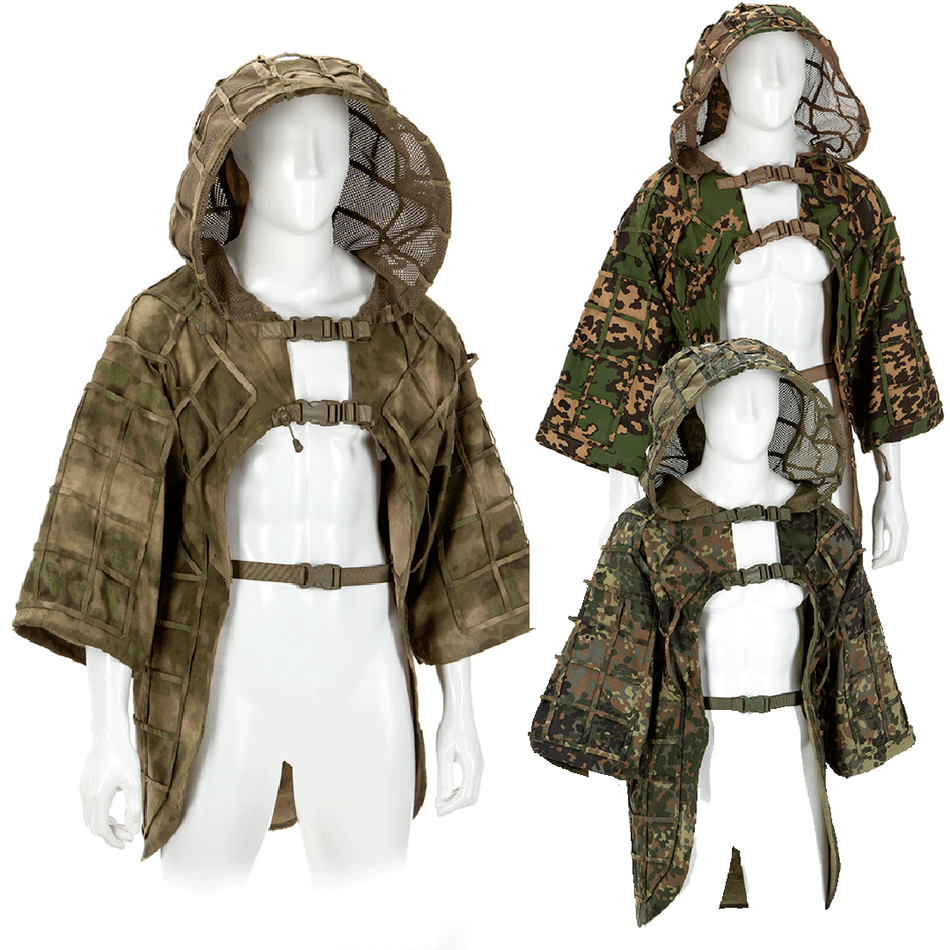 Invader Gear Ghillie Concealment Vest Base Plain