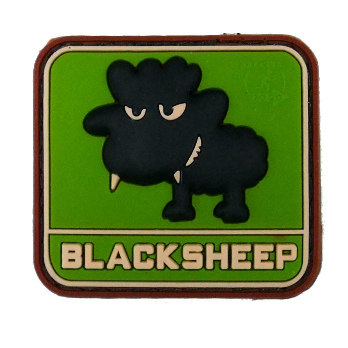 Rubber Little Black Sheep Patch Multi Camo