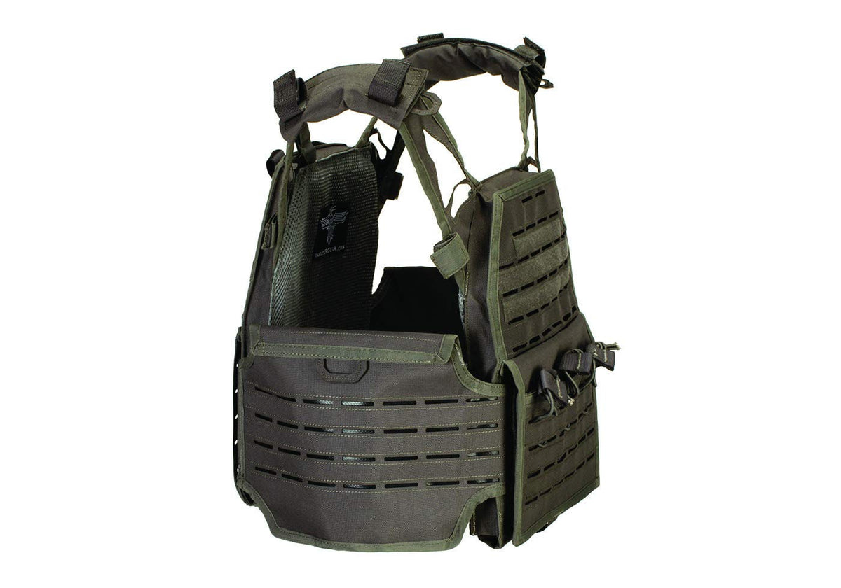 Invader Gear Reaper Plate Carrier Assault Airsoft Vest Wolf Grey