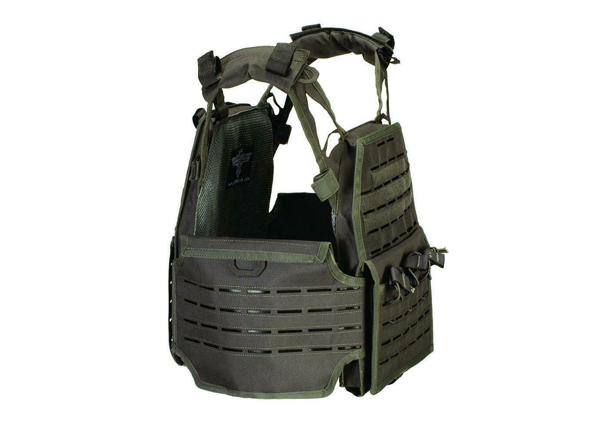 Invader Gear Reaper Plate Carrier Assault Airsoft Vest Wolf Grey