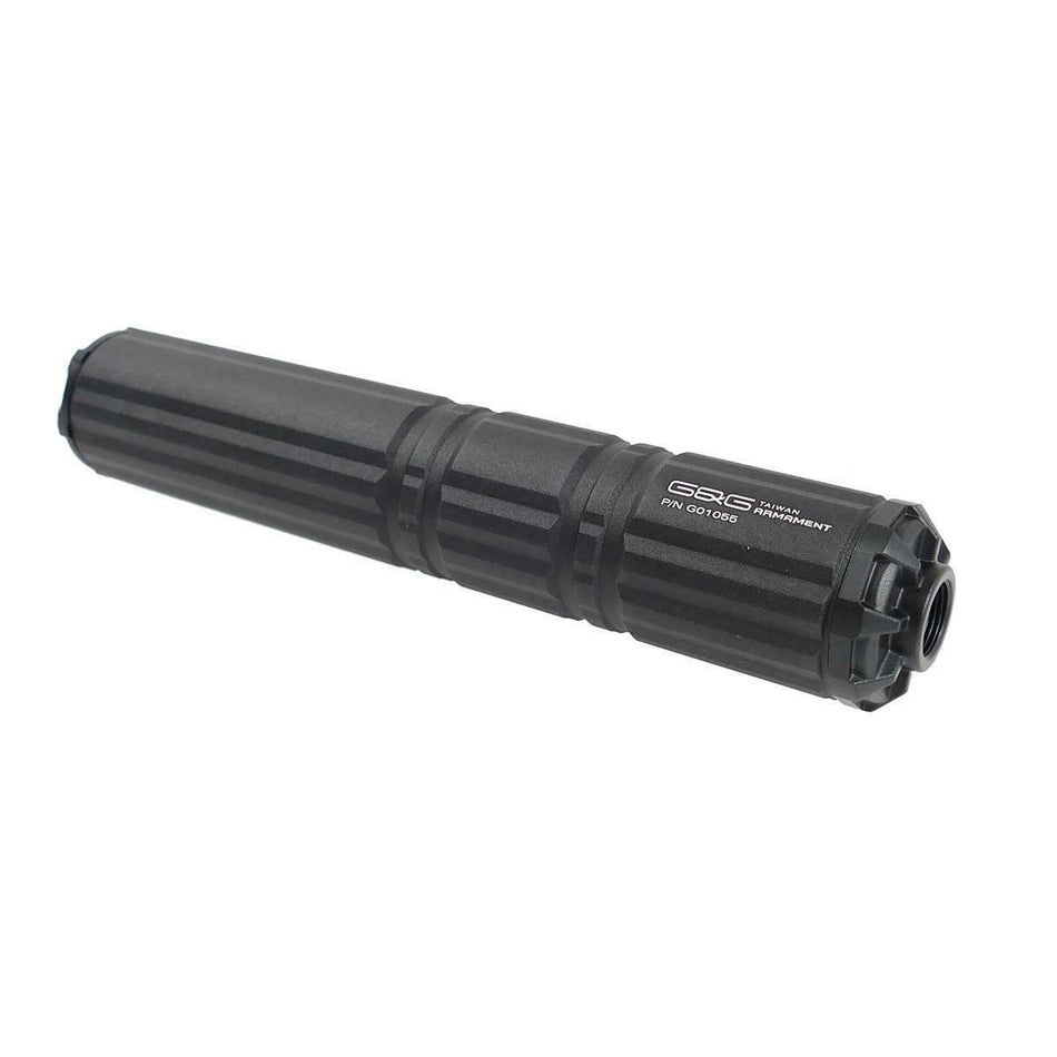 G&G Airsoft GOMS Mk3 Barrel Extension Mock Suppressor 14mm CCW 