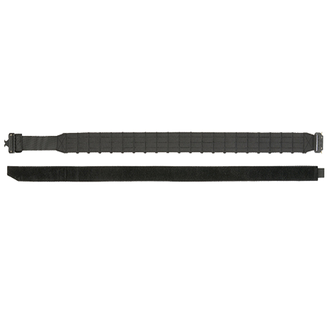 8 Fields Laser Cut Molle Tactical Duty Range Belt QR Black