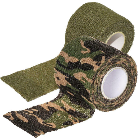 MFH Self Adhesive Camo Tape Wrap Rifle Camera Binoculars Airsoft 