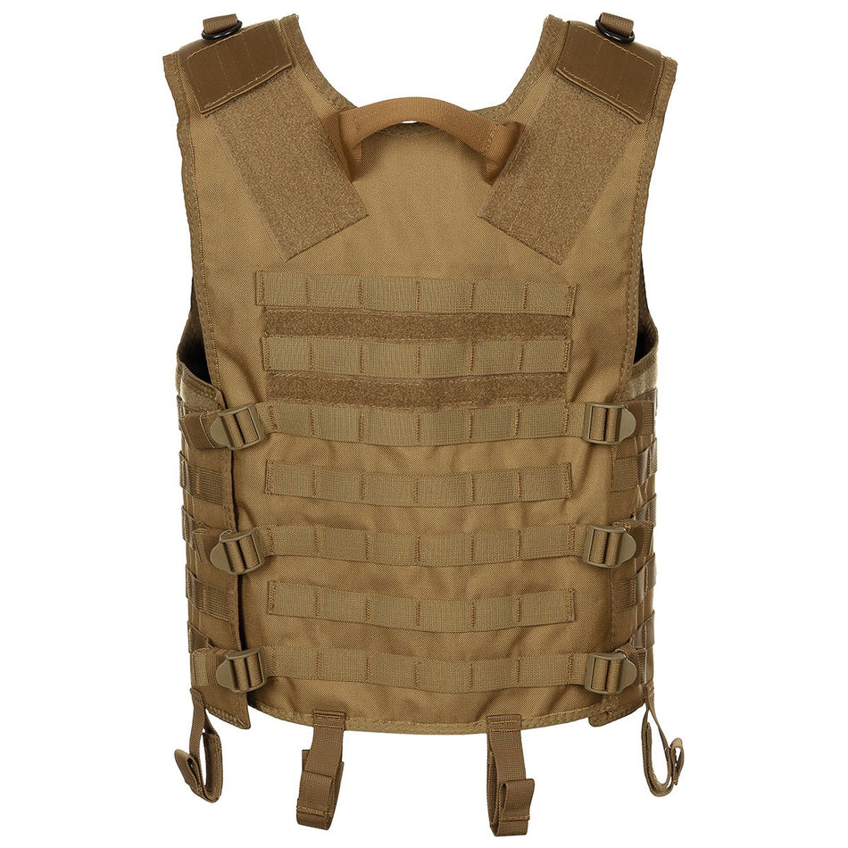 MFH Modular Molle Platform Airsoft Vest Coyote