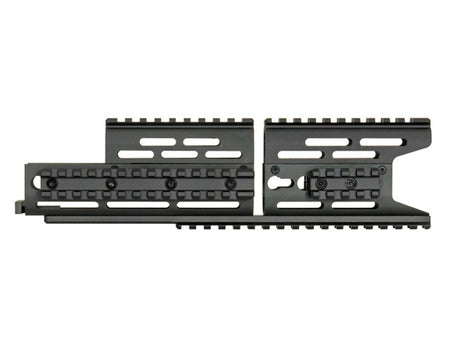 Cyma Airsoft AK Modular Key-Mod Front Handguard Long Black