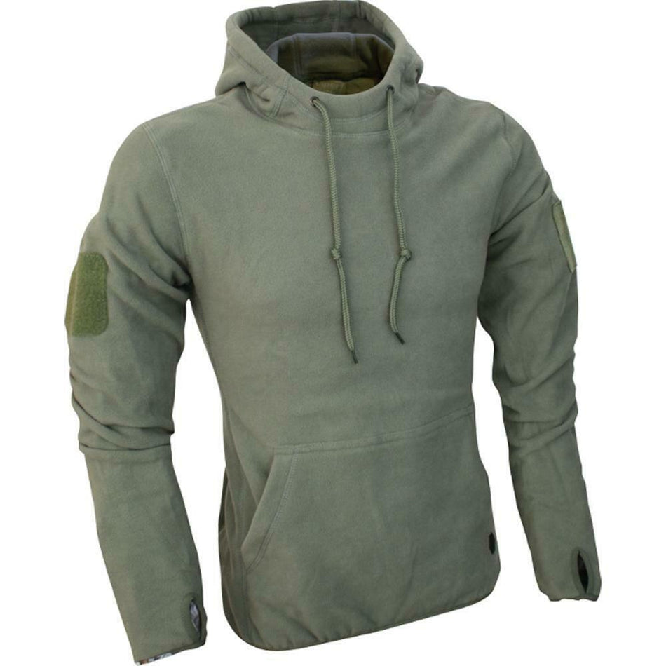 Viper Mens Fleece Hoodie Green