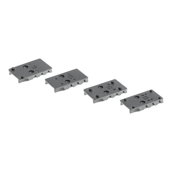 Umarex Adapter Scope Mount Plate For PDP T4E Model Set of 4 Black