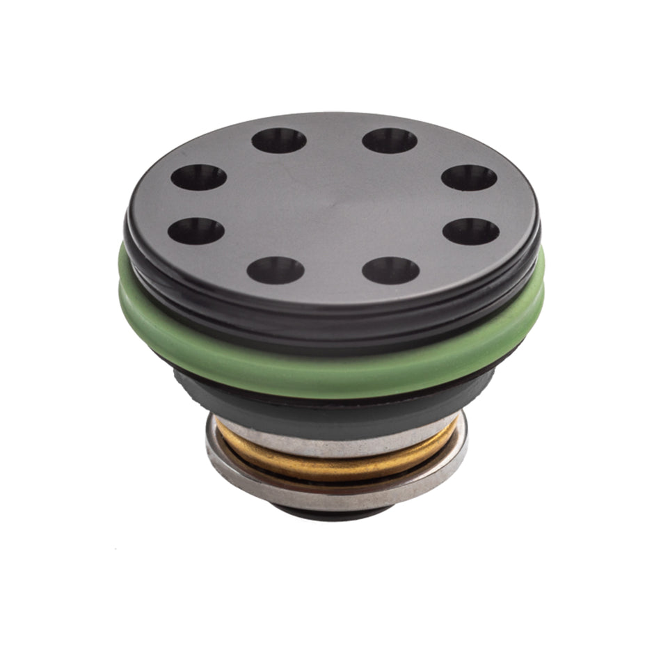 FPS Airsoft Gearbox CNC Ergal Double O-Ring Ball Bearing Piston Head 