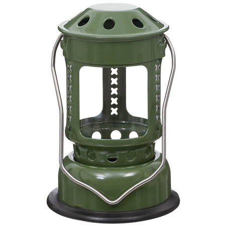 Fox Storm Mini Tea Light Candle Lantern Od Green