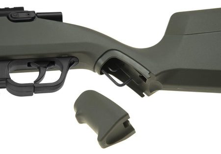 Ares Amoeba Striker AS-02 Bolt Action Airsoft Scout Sniper Rifle Green