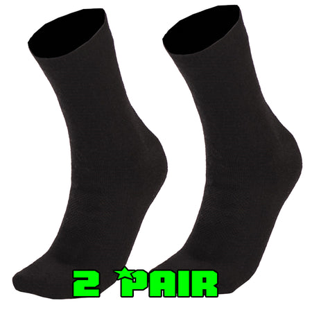 Mil-Tec Merino Reinforced Socks Black 2 Pack