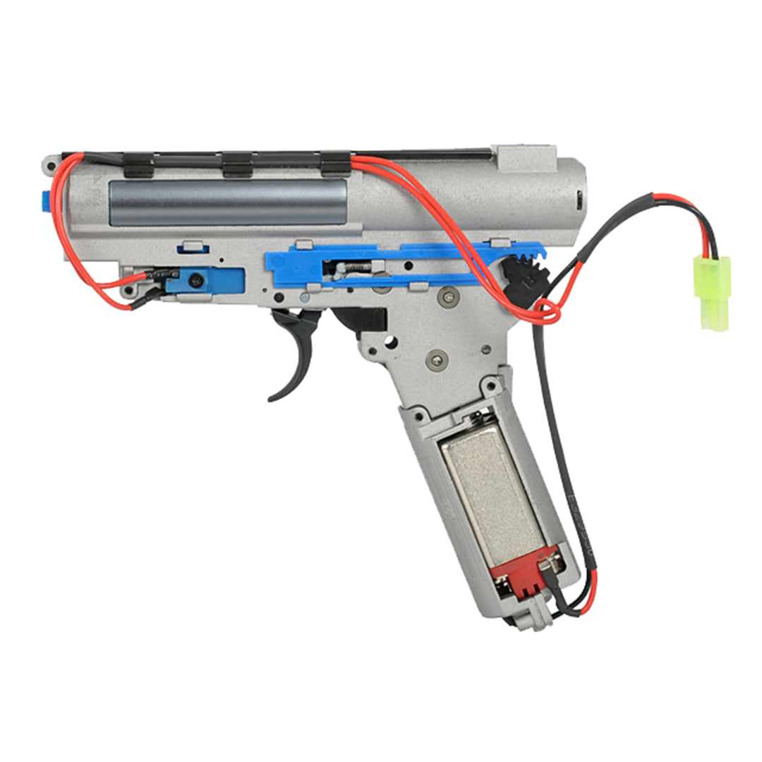 Cyma Airsoft Complete Gearbox V3 BLUE Edition Rear Wired