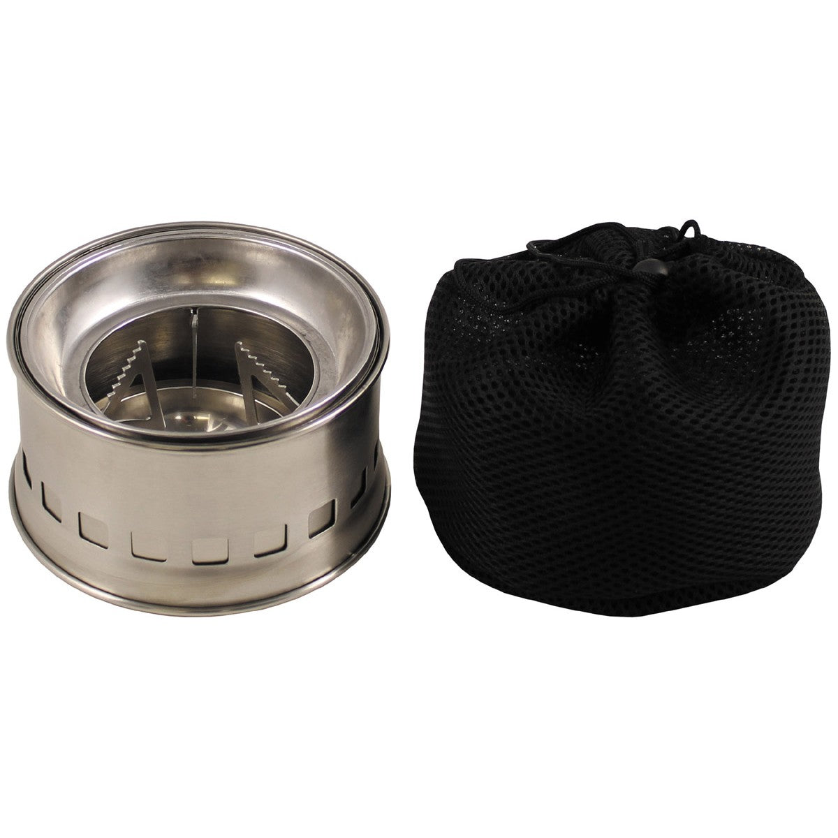 Fox Outdoors Compact Cooking Stove Forest Stainless Steel