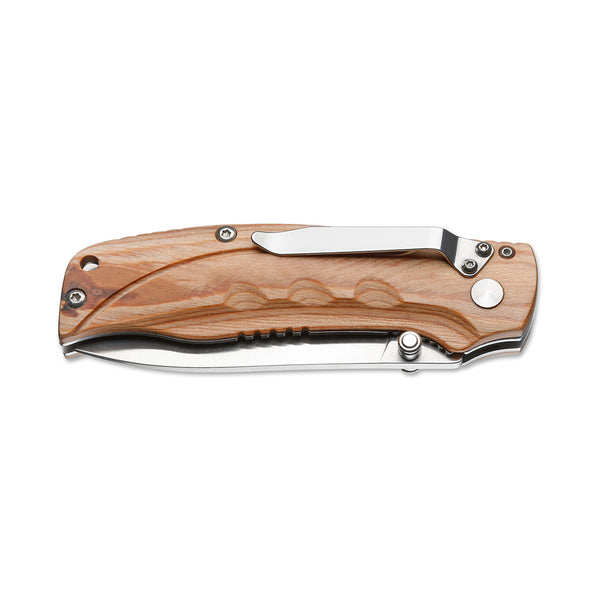 Boker Magnum Pakka Hunter Pocket Knife Brown